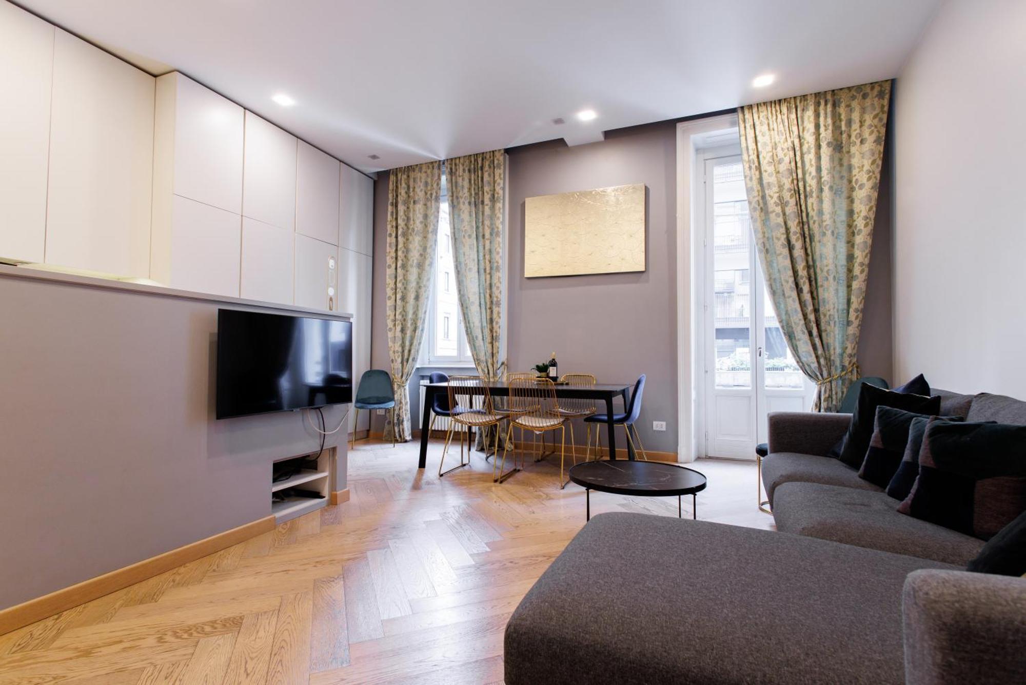 Gazzana Corner House Lejlighed Milano Værelse billede